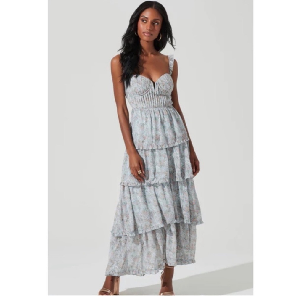 ASTR the Label Midsummer Floral Tiered Dress